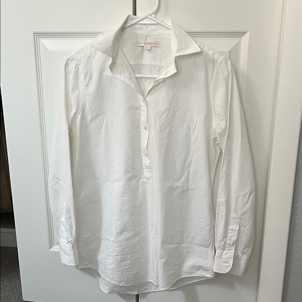 Ann Mashburn Classic White Shirt